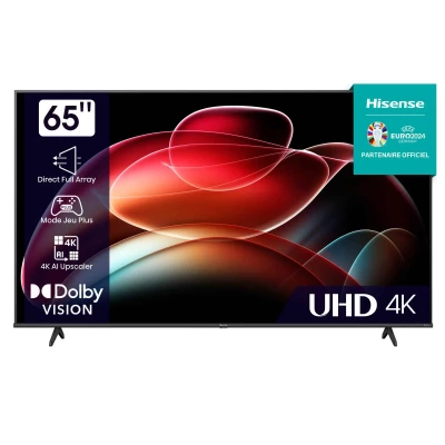 Télévision Hisense 65 pouces (164 cm) 4K Ultra HD Smart TV