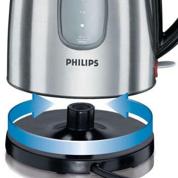 Philips Bouilloire Electrique - 1.7 L, Couvercle…