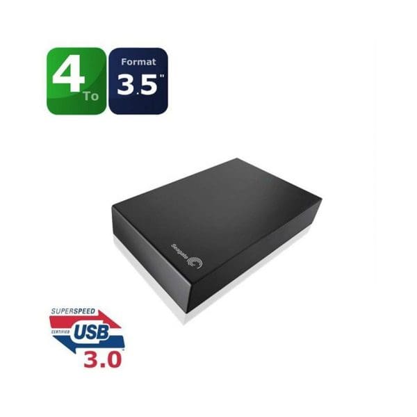 Disque dur externe 3.5 Seagate Expansion 3 To USB 3.0