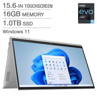 HP Envy x360 Ecran tactile 15" convertibles intel core i7 12th Gen 1TB Go SSD Ram 16 Go