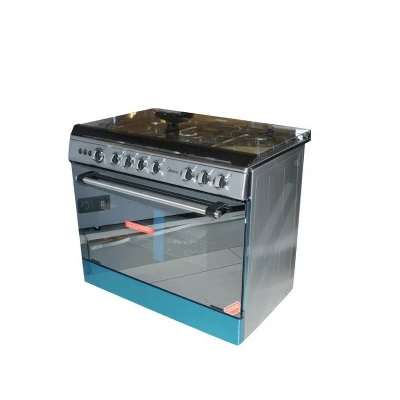 Cuisinière 5 feux Midea dimension 90x60 inox Full option (C) – Image 4