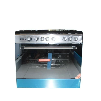 Cuisinière 5 feux Midea dimension 90x60 inox Full option (C) – Image 2