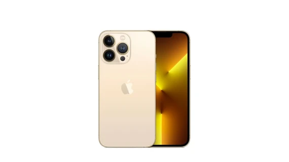 Photo de l'iPhone 13 Pro 256 Go avec écran allumé et design premium