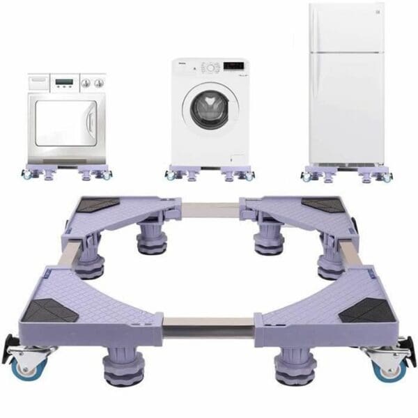 Support De Machine À Laver Mobile Et Réglable Pour Réfrigérateur