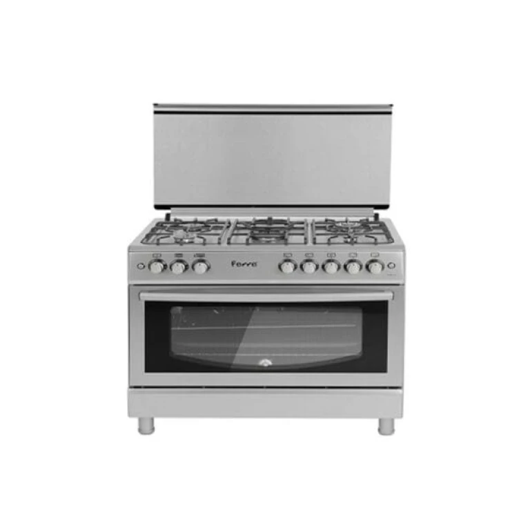 cuisiniere-ferre-5-feux-inox-90x60-f9p50g2