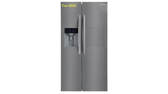 Réfrigérateur ASTECH FSS6600DD-DA 470L Side by Side Inverter avec distributeur de glaçons intégré