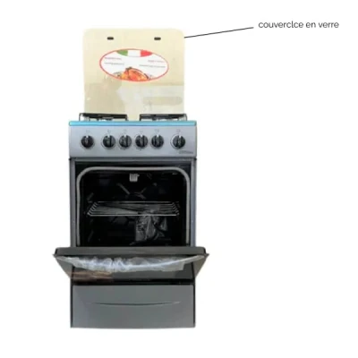 Cuisinière 4 feux Tecnolux dimension 50x50