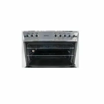 Cuisinière 5 feux Elactron dimension 90X60 inox full option – Image 8