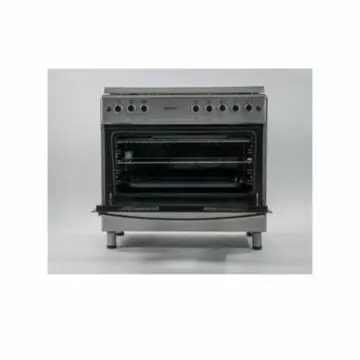 Cuisinière 5 feux Elactron dimension 90X60 inox full option – Image 7