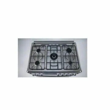 Cuisinière 5 feux Elactron dimension 90X60 inox full option – Image 6