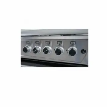 Cuisinière 5 feux Elactron dimension 90X60 inox full option – Image 4
