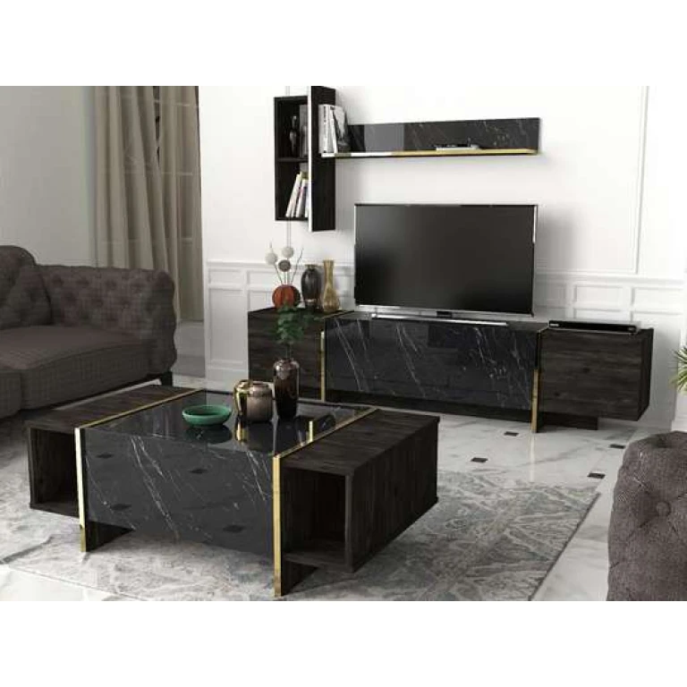 Meuble Tv VEYRON exclusif Table Basse T805 B805 1,80M