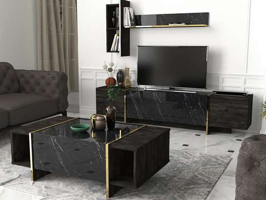 Meuble Tv VEYRON exclusif Table Basse T805 B805 1,80M