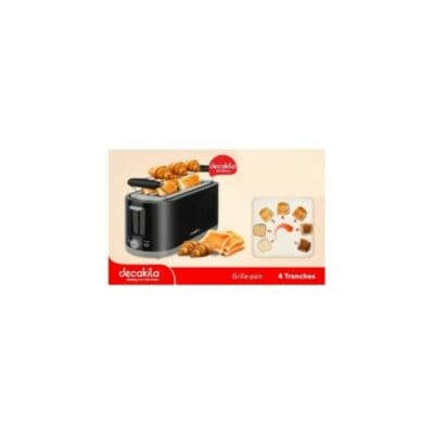 Grille Pain Toaster 4 Pain Decakila 1400w 7 Positions