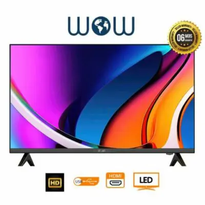 Télévision WOW 32" pouces 80 cm TV Led HD