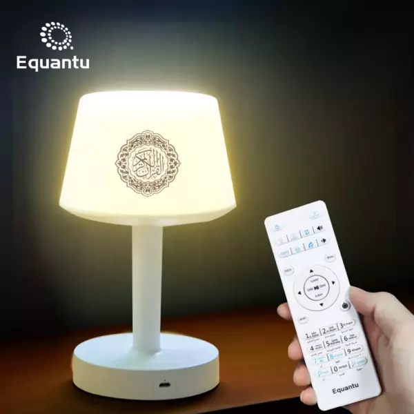 Lampe de chevet Bluetooth avec lecture complète du coran