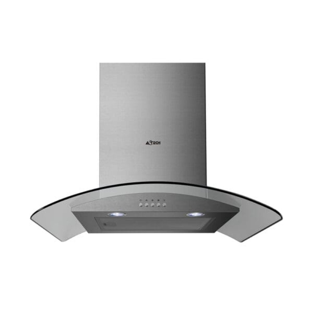 Hotte de cuisine Astech aspirante avec sortie 60cm incurvé