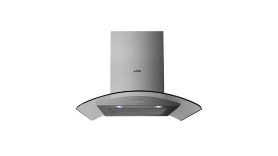 Hotte de cuisine Astech aspirante avec sortie 60cm incurvé