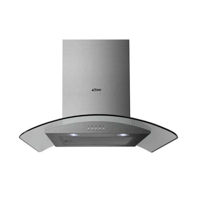 Hotte de cuisine Astech aspirante avec sortie 60cm incurvé