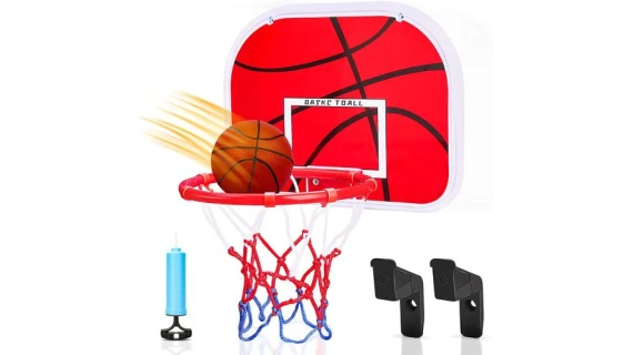 Kit de Basketball pour enfants Panneau Panier Ballon Pompe à air