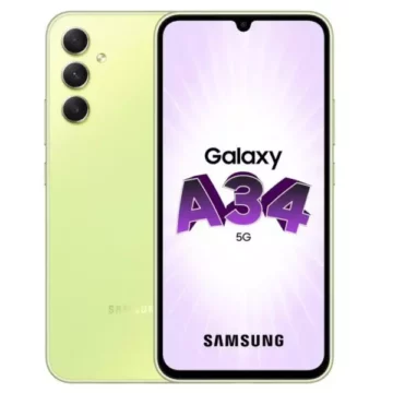 Smartphone Galaxy A34 5G 6/128Go Graphite Noir - SAMSUNG - A346 