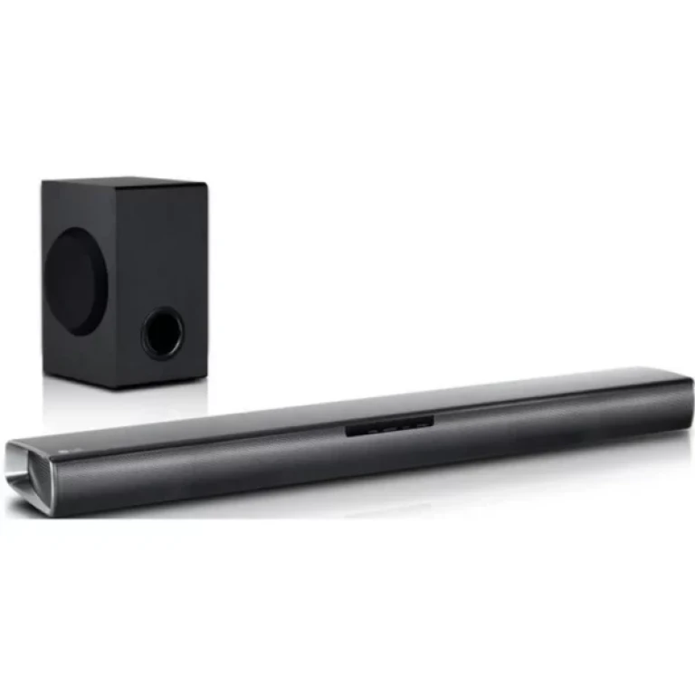 LG SJ2 Barre de son 2.1 - Bluetooth 4.0 - 160W - Caisson de basses sans fil