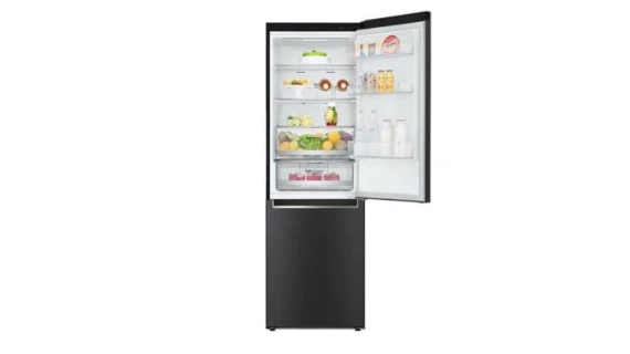 Réfrigérateur LG combiné 3 tiroirs 341 L smart inverter noire