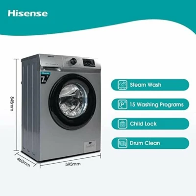 Machine à laver Hisense 7 Kilos Lave-linge chargement frontal