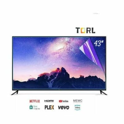 Télévision Torl 43" pouces (108 cm) TV Led Smart TV Android Ecran incassable