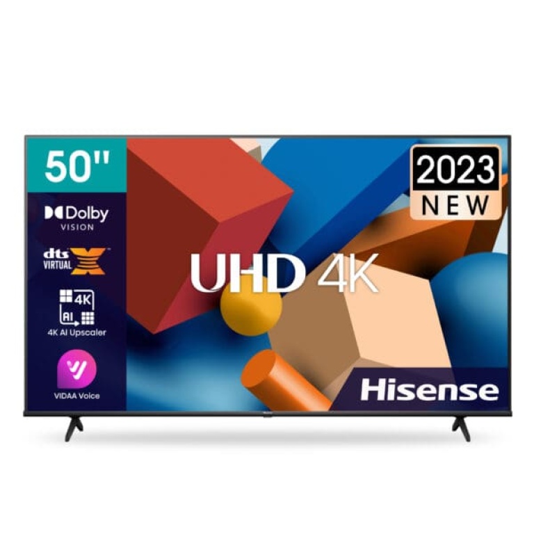 Télévision - Hisense - 50 pouces (127cm) - Smart TV LED - Vidaa