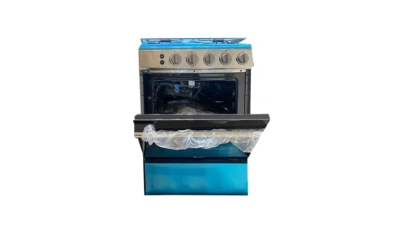 Cuisinière 4 feux Midea dimension 60x60 inox