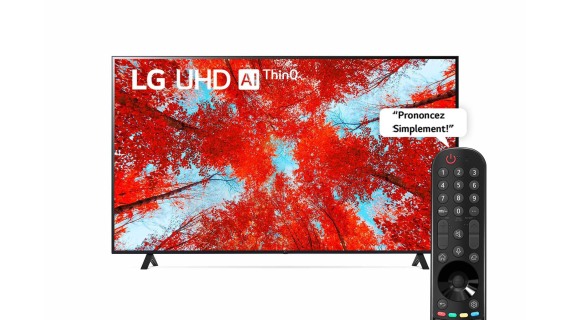 Télévision - LG - 86 pouces (218 cm) - UHD 4K Smart TV - Série UQ90 - ThinQ AI et WebOS