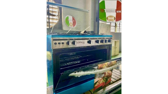 Cuisinière 5 feux Tecnolux - dimension 90x60 Inox – Image 4