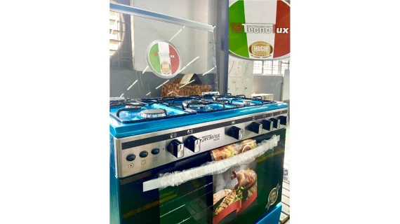 Cuisinière 5 feux Tecnolux - dimension 90x60 Inox – Image 3