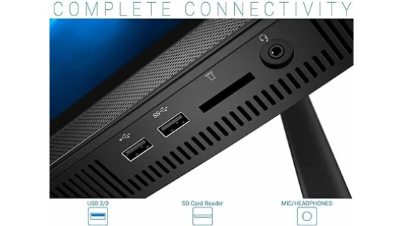 LENOVO ALL IN ONE  V130a BLACK Intel Cori3-11th Generation 4gb 1tb Dos 24" Display – Image 5