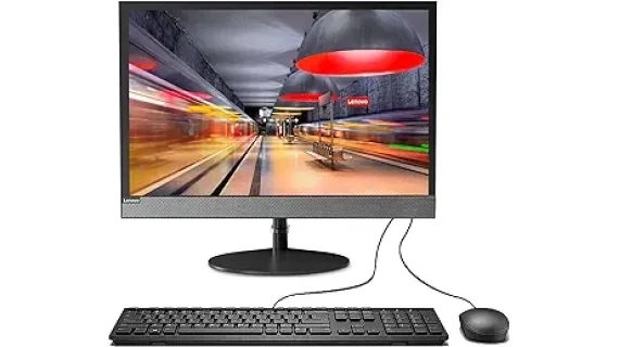 LENOVO ALL IN ONE  V130 BLACK Intel Celeron 4gb 1tb Dos 19.5" Display @