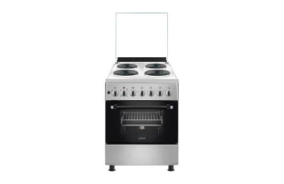 Cuisinière ASTECH 4 Feux 60X60 1 Feu Electrique 3 Feux a Gaz 