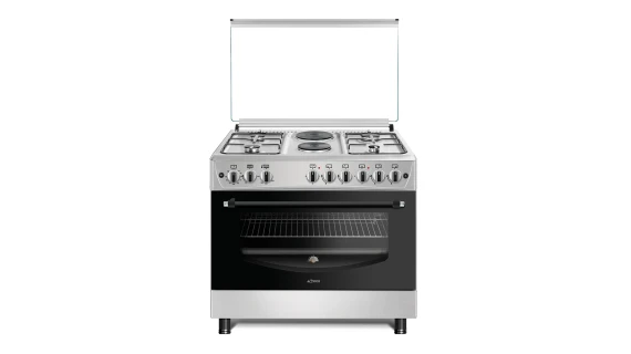 CUISINIERE ASTECH EL42GEL 90/60 6FEUX 4F GAZ & 2F ELECTRIC