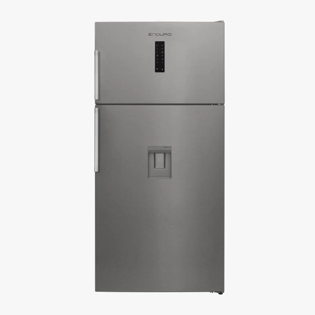 Réfrigérateur enduro 2 portes 686 L inverter + dist d'eau A+ inox
