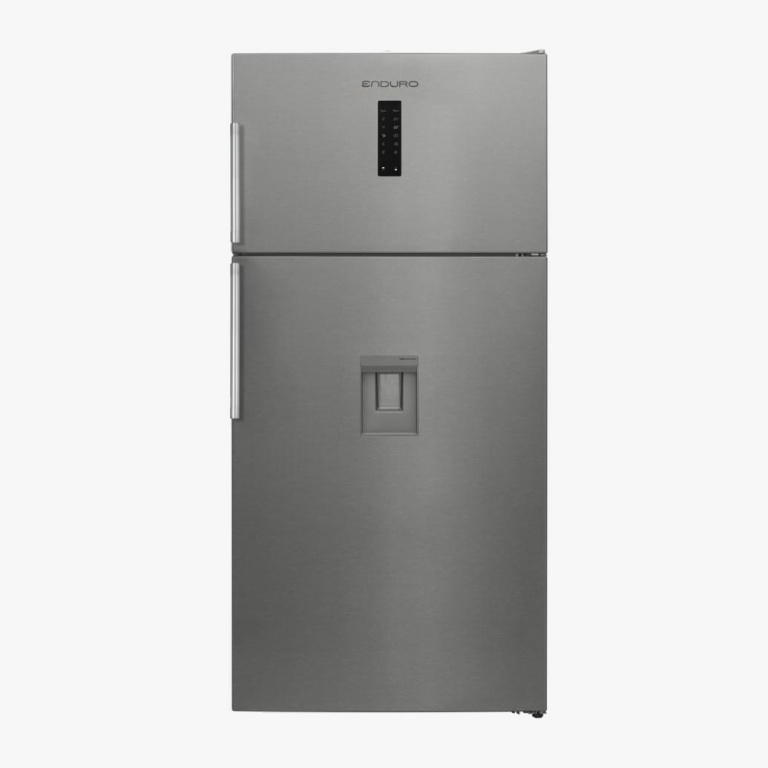 Réfrigérateur enduro 2 portes 686 L inverter + dist d'eau A+ inox