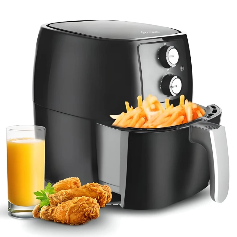 Friteuse Decakila à air manuel 2PIECES 4,5 L noir