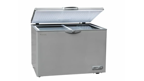 Congelateur Finix Horizontal 300 L avec vitre Silver – Image 2