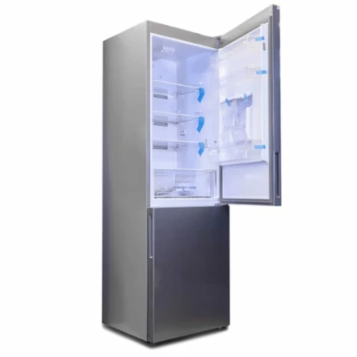 Réfrigérateur daewo combine 3tiroirs avec fontaine blanc Silver – Image 2