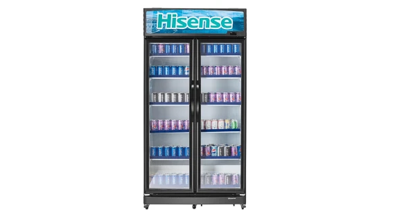 Réfrigérateur Hisense Vitrine 2 portes Beverage cooler