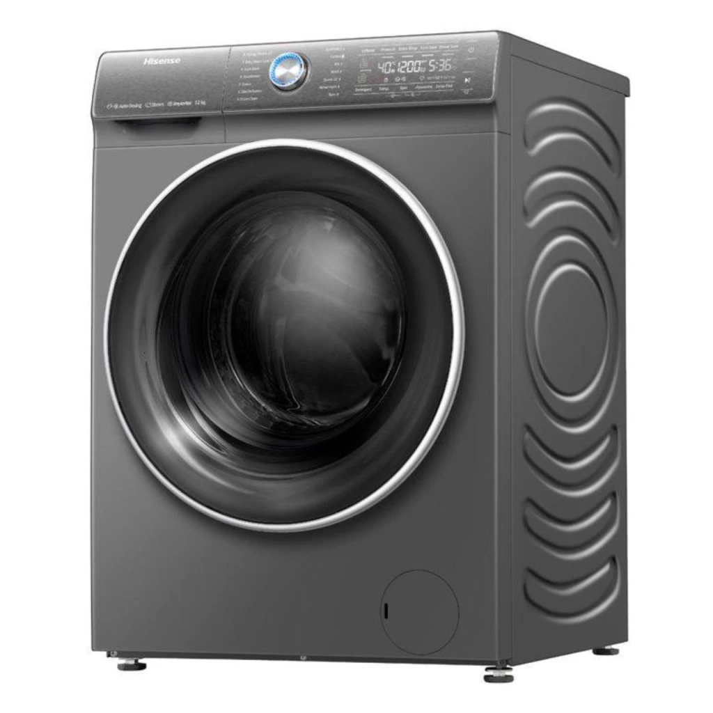Machine à laver HISENSE 12 KG 8 KG SECHAGE FRONT LOAD SILVER