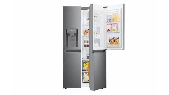 Réfrigérateur LG side by side 4 PORTES Silver – Image 2