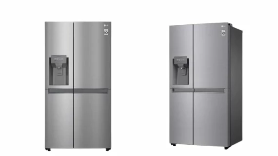 Réfrigérateur LG side by side 4 PORTES Silver – Image 3
