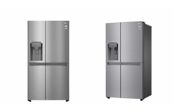 Réfrigérateur LG side by side 4 PORTES Silver