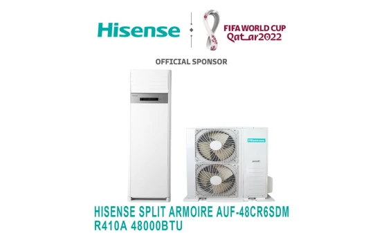 Split HISENSE 48000BTU Armoire