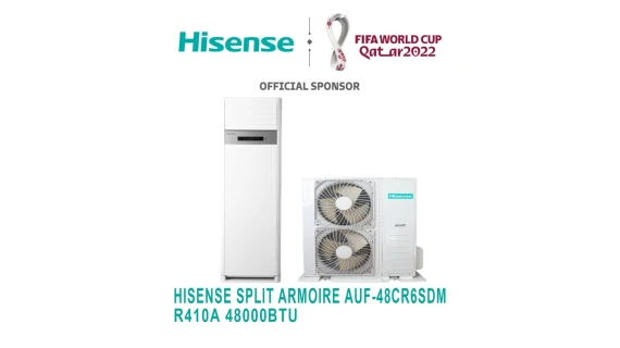 Split HISENSE 48000BTU Armoire